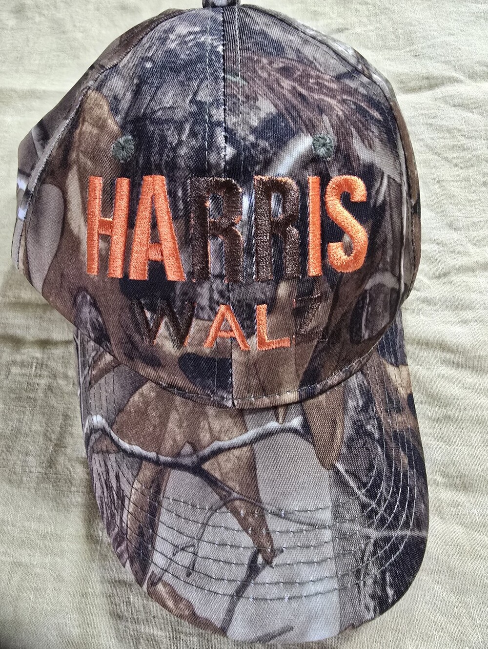 Harris Walt Camo Baseball Cap